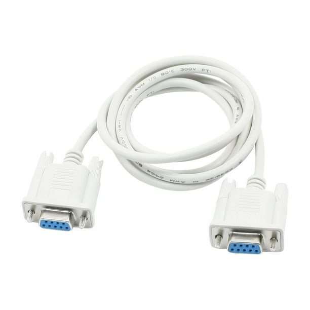 Computer Cables CAA-1.5 Meters DB9 9 Pin Female to Male F/M Converter Extension Cable for Computer PC Cable Length: 1.5m 